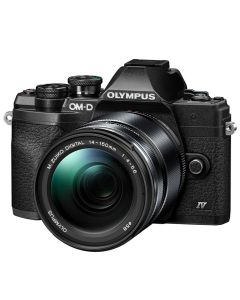 Olympus OM-D E-M10 Mark IV + M.Zuiko 14-150/4-5.6 ED II, svart