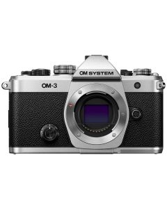 OM SYSTEM OM-3 -systemkamera, silver