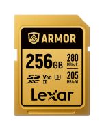 Lexar SDXC ARMOR Gold UHS-II U3 V60 256GB 280MB/s -minneskort
