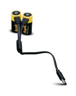 Aqiila CR123A Rechargeable USB-C Batteries, 2 st