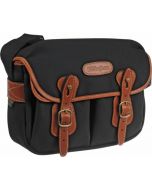 Billingham Hadley Small Canvas -kameraväska, Black/Tan