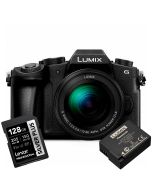 Panasonic Lumix DMC-G80 + 12-60mm OIS + DMW-BLC12E + Lexar SDXC 128GB