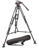 Manfrotto Stativ 546BK + stativhuvud 504HD + Stativväska