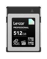 Lexar CFexpress 4.0 Type B Professional Diamond 512GB 3700MB/s -minneskort