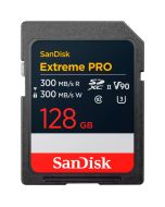 SanDisk Extreme Pro SDXC V90 UHS-II 128GB 300MB/s -minneskort
