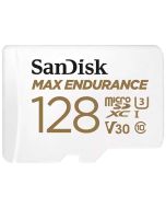 SanDisk Max Endurance microSDXC V30 128GB 100MB/s -minneskort + SD-adapter