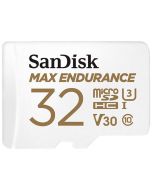 SanDisk Max Endurance microSDHC V30 32GB 100MB/s -minneskort + SD-adapter