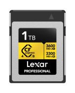 Lexar CFexpress 4.0 Type B Professional Gold 1TB 3600MB/s -minneskort