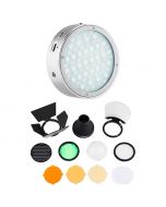 Godox R1 RGB LED Light, silver + AK-R1 tillbehörspaket