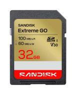 SanDisk Extreme GO SDHC V30 32GB 100MB/s -minneskort