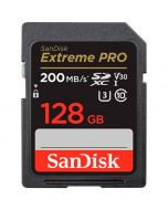SanDisk Extreme Pro SDXC V30 128GB 200MB/s -minneskort