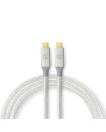 Nedis USB-C (Male) - USB-C (Male) 20 Gbps Kabel, 1m