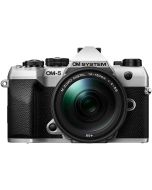 OM SYSTEM OM-5 Mark II + M.Zuiko 14-150/4-5.6 ED II -systemkamera, silver