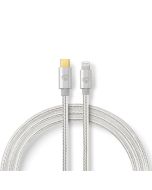 Nedis Lightning - USB-C (Male) Kabel, 2m