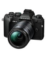 OM SYSTEM OM-5 + M.Zuiko 14-150/4-5.6 ED II systemkamera, svart