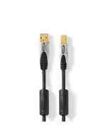 Nedis USB 2.0 Kabel, 1.8m (USB-A - USB-B)