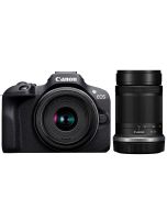 Canon EOS R100 + RF-S 18-45mm IS STM + RF-S 55-210mm IS STM -systemkamera