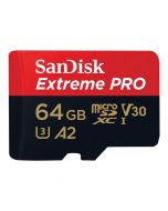 SanDisk Extreme Pro microSDXC A2 V30 64GB 200MB/s minneskort