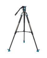 Sirui Rapid SVT-75 Pro + SVH15 -kolfiberstativ med videohuvud