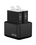 GoPro Dual Battery Charger -laddare + 2 x Enduro Batteri (Hero 9/10/11/12)