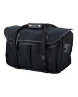 Billingham 555 MKII -kameraväska, black fibrenyte/black