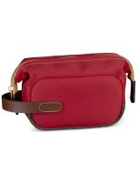 Billingham Capsule 1 -kameraväska, Burgundy Canvas/Chocolate Leather