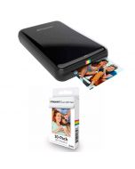 Polaroid Zip mobilskrivare, Svart + 30st Zink-papper