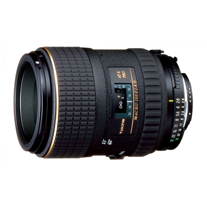 Tokina 100mm f/2.8 AT-X Pro D Macro -objektiivi, Nikon