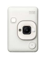 Fujifilm Instax Mini LiPlay -direktfilmskamera, vit