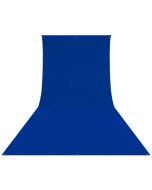 Westcott Wrinkle-Resistant Backdrop Bakgrund 2.7 x 6.1m, Chroma-Key Blue