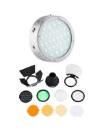 Godox R1 RGB LED Light, silver + AK-R1 tillbehörspaket