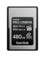 SanDisk Pro-Cinema CFexpress Type A 480GB -minneskort