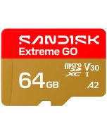 SanDisk Extreme GO microSDXC V30 A2 64GB 170MB/s -minneskort
